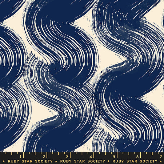 Sketchbook- Geometric Brush Navy by Alexia Abegg for Ruby Star Society