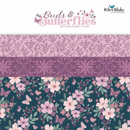 Buds & Butterflies 2 1/2" Rolie Polie