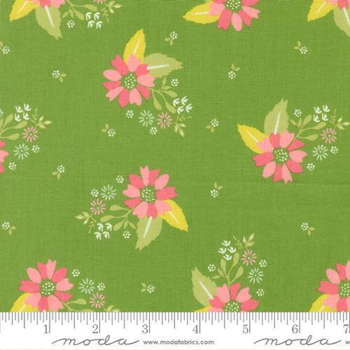 Strawberry Lemonade Fresh Grass by Sherri & Chelsi for Moda Fabrics 37671-20