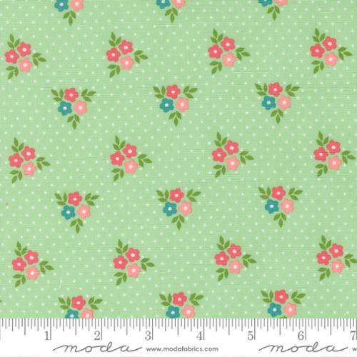 Strawberry Lemonade Mint by Sherri & Chelsi for Moda Fabrics 37672-17