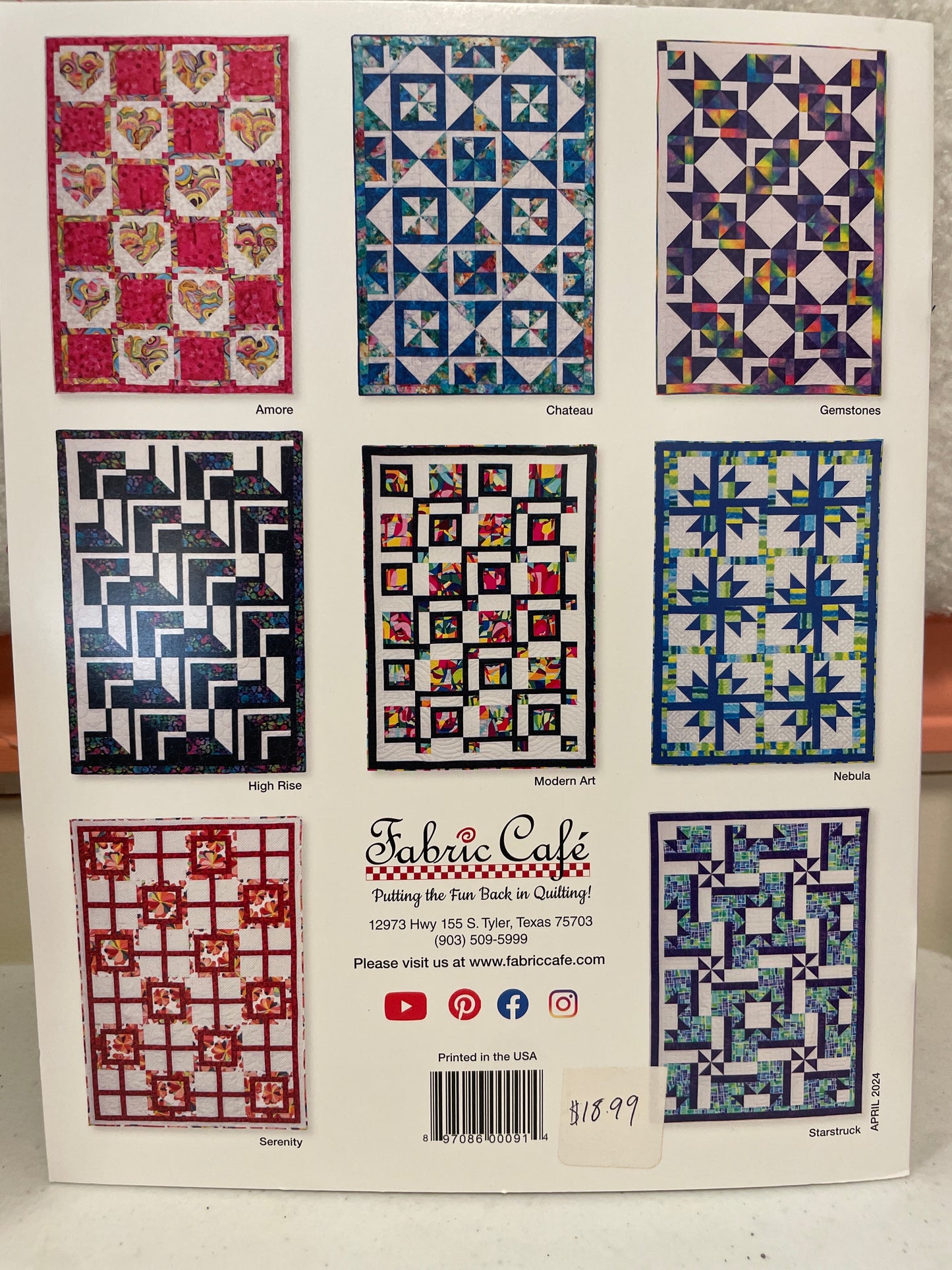 Go Bold With 3-Yard Quilts by Fran Morgan