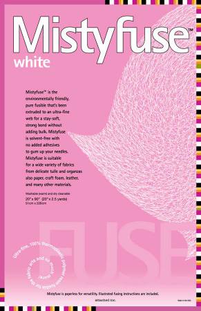 Mistyfuse White 20 inch x 90 inch