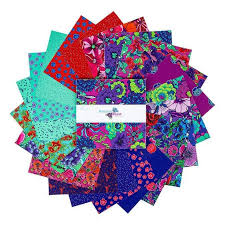 Botanic Blast 5in Squares, 42pcs by Riley Blake