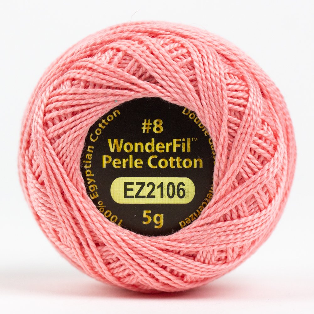 #8 Blush EZ2106 Solid Eleganza Perle Cotton by Alison Glass for Wonderfil