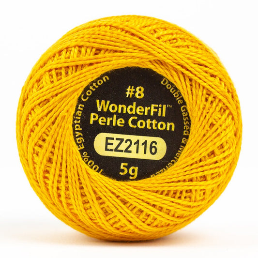 #8 No.2 Pencil EZ2116 Solid Eleganza Perle Cotton by Alison Glass for Wonderfil