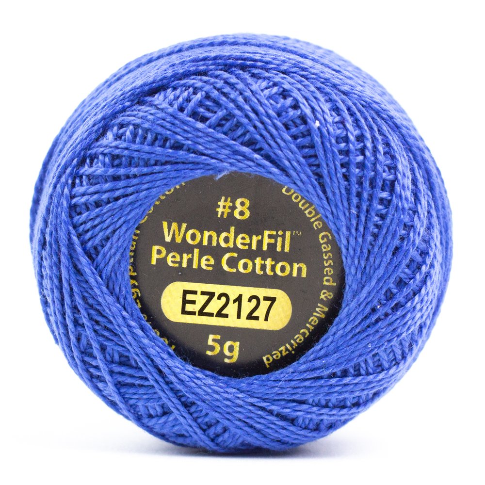 #8 Hydrangea EZ2127 Solid Eleganza Perle Cotton by Alison Glass for Wonderfil