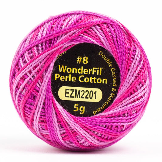 #8 Tyrian EZM2201 Variegated Eleganza Perle Cotton by Alison Glass for Wonderfil