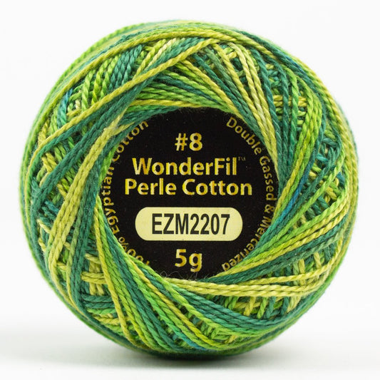 #8 Turtle EZM2207 Variegated Eleganza Perle Cotton by Alison Glass for Wonderfil