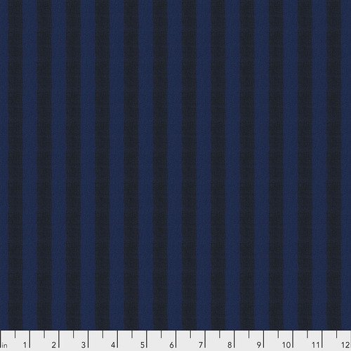 Kaffe Fassett - Shot Cotton Stripe - Narrow Stripe Midnight